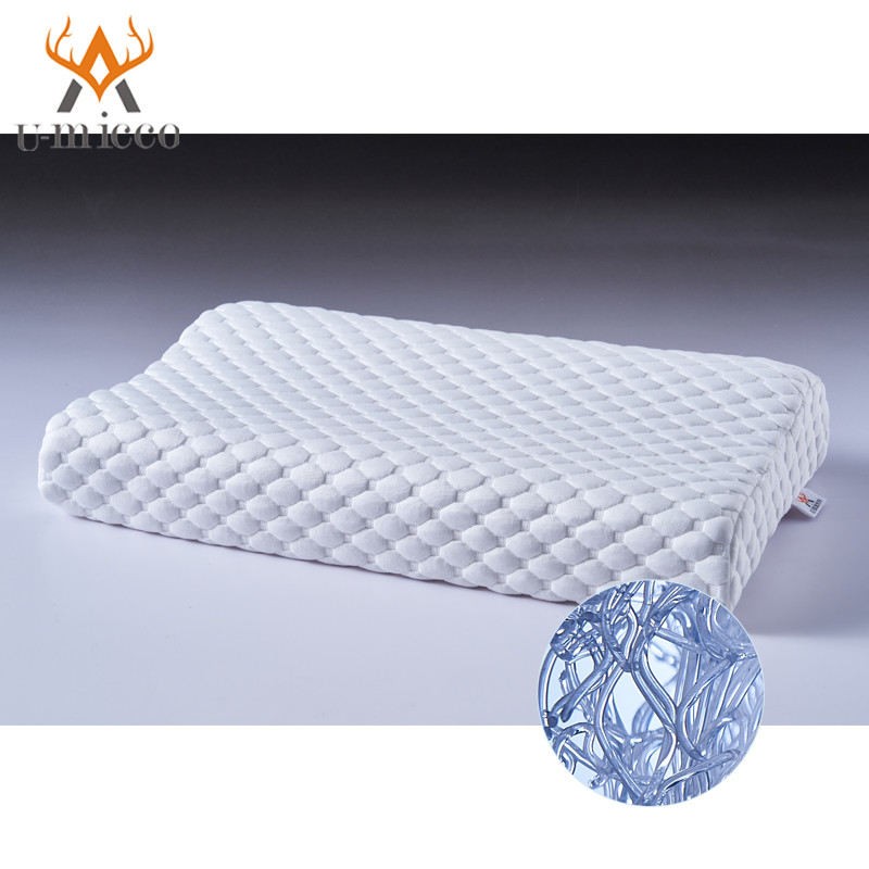 U-micco Polymer Washable Pillow With Wave Shape For Children